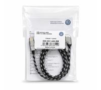 Originale VW Cavo di Collegamento Carica Usb-C - Usb-A Premium 70cm 000051446BM