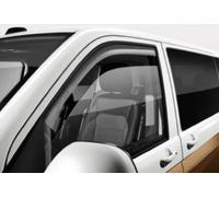 Originale VW T5 T6.1 Deflettori Vento Pioggia Grigio Porte Ant. 7e0072193 Hu3
