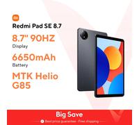 Originale Xiaomi Redmi Pad SE 8.7 64GB 128GB MediaTek Helio G85 90HZ 8.7 "Schermo 6650mAh Android U Versione Globale Tablet Mi Pad 4GB 128GB Green