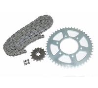 Originale Yamaha R15 V2 Catena E Pignone Set Anteriore 15Th Posteriore 47Th