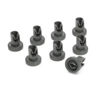 Originale Zanussi ZDT6053 Lavastoviglie Grigio Superiore Cesto Ruote - Pacco Di