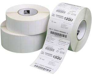 ORIGINALE Zebra Etichette 87000 Z-Select Pacco da 4 termo 2000D 100x50mm