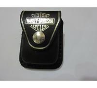 Originale Zippo pelle Borsa Ciclo Nero Harley Davidson HD più Leggero Borsa