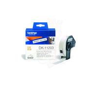 ORIGINALI 300 ETICHETTE BROTHER DK-11203 17X87 PER P-Touch QL1050 QL1050N QL500A