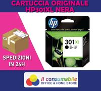 HP Cartuccia originale inchiostro nero ad alta capacità 301XL