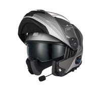ORIGINE Casco Moto Modulare Bluetooth Interfono Voice Dial Casco Moto Omologato ECE2206 Chiamata Vivavoce