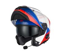 ORIGINE Casco Moto Modulare Bluetooth Interfono Voice Dial Casco Moto Omologato ECE2206 Chiamata Vivavoce