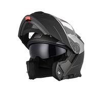 ORIGINE Casco Moto Modulare Omologato ECE Integrale Casco con Doppia Visiera Parasole