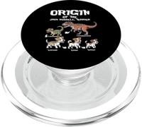 Origine di Jack Russells Terrier Evolution History Amante dei cani PopSockets PopGrip per MagSafe