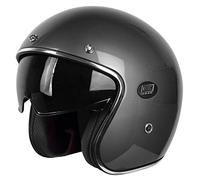 Origine Helmets 202587013200102 Sirio Solid Gun Casco Jet in Fibra di Carbonio, Titanio, XS