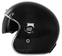 Origine Helmets 202587023100702 Sirio Style Casco Jet in Fibra di Carbonio, Grigio, XS
