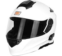 Origine Helmets 204271718100004 Delta Solid Casco Apribile con Bluetooth Integrato, Bianco, M