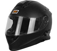 Origine Helmets 204271720100005 Delta Solid Matt Casco Apribile con Bluetooth Integrato, Nero, L