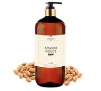 Origine - Olio di Mandorle Dolci 1 Litro - Pelle 100% Naturale - Marchio Francese - Massaggio Viso Corpo Smagliature…