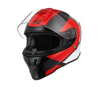 ORIGINE On Road Casco Integrale Casco Moto con Ventilazione ECE (BOLT GLOSS RED BLACK,M)