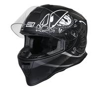 ORIGINE On Road Casco Integrale Casco Moto con Ventilazione ECE (FIGHTER MATT TITANIUM-BLACK,S)…