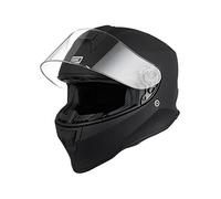 ORIGINE On Road Casco Integrale Casco Moto con Ventilazione ECE (SOLID MATT BLACK,L)
