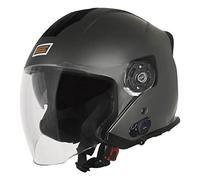 ORIGINE Palio 2.0 Mini S7 Bluetooth Casco Jet (Titanium Matt,XS (54))