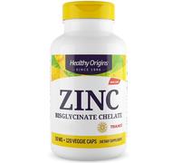 Origini sane, chelato di bisglicinato di zinco, deposito, 50 mg, 120 veg. Cap...