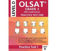 Origins Publications Gifted and Talented Test OLSAT Grade 3 (4th Gra (Tascabile)