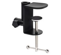 OriGlam Morsetto a C, accessorio di montaggio per supporto da tavolo, in metallo, per lampada da tavolo, monitor, microfono, microfono (foro diametro 12 mm)