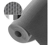 Origuuds Tappetino per Cassetti, Tappetini Non-Adesivo EVA Plastica Antiscivolo Rivestimento Cassetti per Cassetto Frigorifero Cucina Ripiani (Grigio/30cm x 600cm)