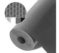 Origuuds Tappetino per Cassetti, Tappetini Non-Adesivo EVA Plastica Antiscivolo Rivestimento Cassetti per Cassetto Frigorifero Cucina Ripiani (Grigio/60cm x 600cm)