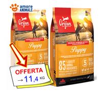 Orijen Dog PUPPY → 2 / 6 / 11,4 kg - Crocchette per Cuccioli, Cane, Cani
