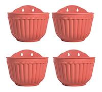ORIMERC Wall Planter multipack IT (Rosso mattone/4pezzi)