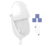 Orinale Montato A Parete - Soluzione Per Il Bagno All'aperto Maschile | Copertura Del Garage Compatto Uso Garage | Catcher Di Urina Senza Versamento Portatile Con Tubo, Di Scarico Regolabile P