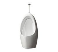 Orinatoi a parete Compatible with uomini, orinatoio in porcellana con valvola di scarico, vaschette Compatible with Compatible with WC in case, centri commerciali e uffici Orinatoio sanitario