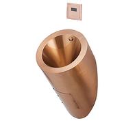 Orinatoi per Uomo Piccoli in Acciaio Inox 304 Scarico a Parete a induzione WC pubblici WC Verticali Abbeveratoi per orinatoi Uomo per bagni Centri Commerciali Bar in luoghi pubblici (orinatoio Oro ro