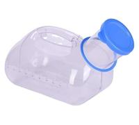 Orinatoi trasparenti per gli uomini a prova di fuoriuscite notturne, bottiglie per orinatoio maschile riutilizzabili Bottiglia per pipì durevole Contenitore per pipì da 1000 ml Contenitore per pipì