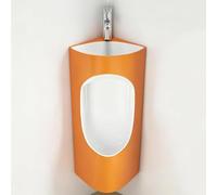Orinatoio Angolare In Ceramica Con Lavabo, Orinatoio A Parete Per Uomo, Rubinetto Con Acqua Calda E Fredda, Design Salvaspazio E Resistente Agli Schizzi, Per Bagno Domestico/garage Esterno