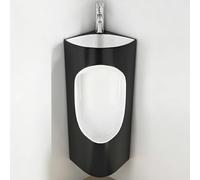 Orinatoio Angolare In Ceramica Con Lavabo, Orinatoio A Parete Per Uomo, Rubinetto Con Acqua Calda E Fredda, Salvaspazio, Design Resistente Agli Schizzi, Per Bagno Domestico/garage Esterno/bagno