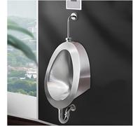 Orinatoio da parete in acciaio inox 304, da uomo, con sensore automatico, per bagni pubblici e uso commerciale, ideale per servizi igienici maschi, 1 pezzo