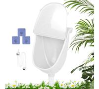 Orinatoio Da Parete,Orinatoio Per Bagno Con Copertura E Scarico - Con Scarico Divisore Antiderrame Regolabile Per Casa Residenza Campeggio E Veicolo