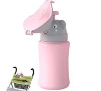 Orinatoio da viaggio portatile - Bottiglia di emergenza riutilizzabile per pipì per uomini, donne e bambini | Design espandibile a tenuta stagna per viaggi in auto, campeggio, ingorghi, attività all'a