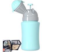 Orinatoio da viaggio portatile - Bottiglia di emergenza riutilizzabile per pipì per uomini, donne e bambini | Design espandibile a tenuta stagna per viaggi in auto, campeggio, ingorghi, attività all'a