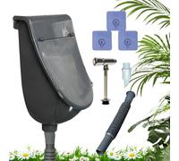 Orinatoio esterno - orinatoio esterno, WC da parete con copertura per capannone, garage, cortile, campeggio, dormitorio, palestra, pubblico cantiere