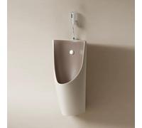 Orinatoio maschile a parete con sensore integrato, orinatoio a scarico automatico in ceramica con smalto nano antiodore e antisversamento, per bagni e uso commerciale(A,Surface-Mounted Sensor)
