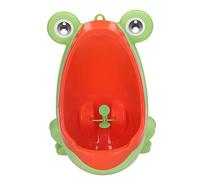 Orinatoio per Addestramento Vasino a Forma di Rana, Simpatico Orinatoio a Forma di Rana Simpatico Ed Ecologico per Bambini, con Bersaglio di Mira Divertente (Giallo)