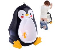 Orinatoio per bambini - Supporto per l'apprendimento della pulizia penguin, aiuto per il bagno da parete | divertente allenatore di apprendimento della pulizia per bambini che imparano a essere utili
