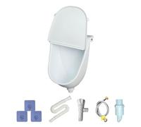 Orinatoio per esterni, avvolgitubo per urine da parete, per uomini, con coperchio per ragazzi e campeggio, campeggio, auto, garage