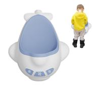 Orinatoio per imparare usare il vasino, supporto da parete per bambini, prova di schizzi d'acqua, con mulino vento girevole, per viaggi, campeggio, bambini in età prescolare