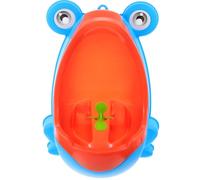 Orinatoio per Ragazzi Altezza Regolabile, Plastica PP Blu | Ruota D'acqua Rotante e Vaschetta Interna Rimovibile, Montaggio a Gancio, per Bagno e Angolo Nido
