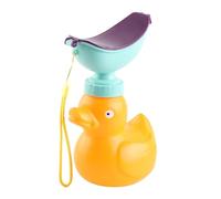Orinatoio portatile da viaggio, WC a forma di animale da 600 ml con coperchio e imbuto, bottiglia di emergenza a tenuta stagna, attrezzatura da toilette esterna, viaggio su strada compatto