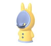 Orinatoio sospendibile per imparare a usare il vasino, con scanalatura sospendibile, altezza regolabile, per bambini, blu, 50 x 26 x 15 cm, prodotto per la cura del bambino (giallo)