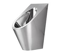 Orinatoio sospeso ad Alta efficienza per orinatoio da Bagno, WC con Imbuto per orinatoio in Acciaio Inossidabile con valvola di Scarico a induzione, Kit di risciacquo Automatico per orinatoio, orinat