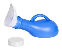 Orinatoio unisex portatile, bottiglie for urina, orinatoi for uomo e donna, contenitore for pipì in plastica con coperchio da 1000 ml for campeggio, viaggi all'aperto